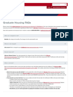 Graduate Housing FAQs Graduate Housing