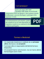 Farmacologia introduzione