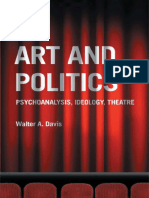 DAVIS, Walter. Art and Politics - Psychoanalysis, Ideology (2006)