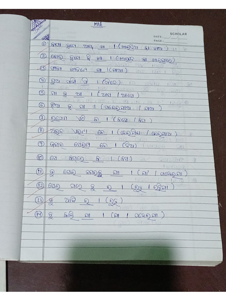 ODIA GRAMMAR BOOK PDF CLASS 9 visual data 3