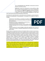 Lógicas de Ocupación en La Conformación Del Territorio