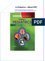 Imaging in Pediatrics Ebook PDF