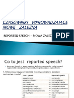 Reported Speech