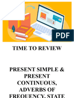 Unit 1 - Present Simple - Present Continuous