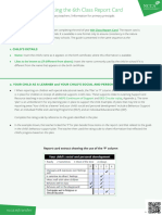 Completing The 6thclassreportcard Guide For Primaryteachers