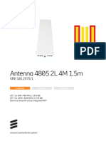 Antenna 4805 2L 4M 1.5m: Capacity Compact Coverage