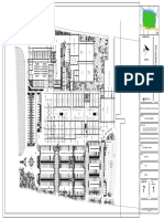 Planta Arquitectonica de Conjunto de Centro Comercial