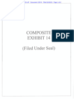 Composite Exhibit 14 (Filed Under Seal)