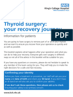 PL 1083.1 Thyroid Surgery Your Recovery Journey