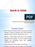Bonds in Solids