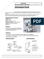 DTR Cinematique Micromoteur