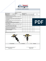 Check List MARTILLO ROMPEDOR