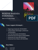 RESENSI BAHASA INDONESIA (Laskar Pelangi)