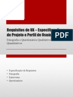 12 - Requisitos de UX – Especificação de Projeto e Perfil Usuarios (1)