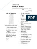 2GC4 Saving Worlds Languages - Test - 2023-2024