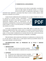 Salud y Bienestar en La Adolescencia