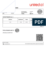 Comprobante de Pago: Estimado (A)