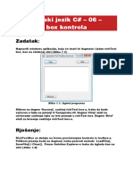 C# - 06 - RichText Box Kontrola