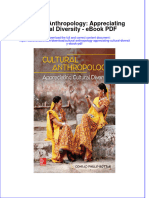Dwnload Full Cultural Anthropology Appreciating Cultural Diversity PDF