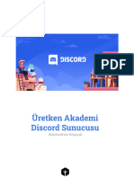 Discord Bilgilendirme Kitapcg