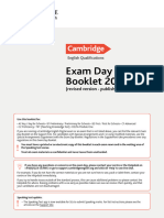 Exam Day booklet 2023 - revised