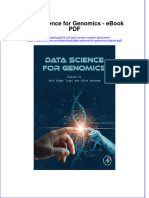 Dwnload full Data Science For Genomics Pdf pdf