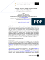 Financial Knowledge, Financial Attitude and Financial Skill - Insights and Behavior of Students in Managing Finances in Indonesia 1-8