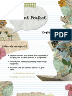 Present Perfect Presentation in Colorful Scrapbook Textured Style
