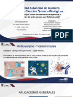 Anticuerpos Como Herramienta Terapéutica y Cuantificación de Anticuerpos Por Nefelometría