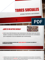 Actores Sociales