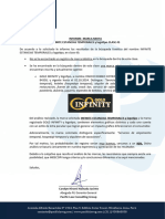 Informe de Búsqueda Fonética - INFINITE ESTANCIAS TEMPORALES y Logo-Cl. 43