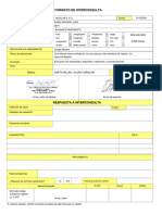 Formato de Interconsulta: Altura de Labor 2.500 MSNM