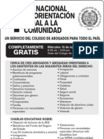 Dia Nacional de Orientacion Legal A La Comunidad, Col. de Abogados de Puerto Rico