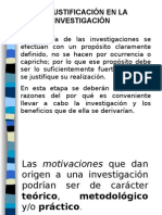 La Justificación