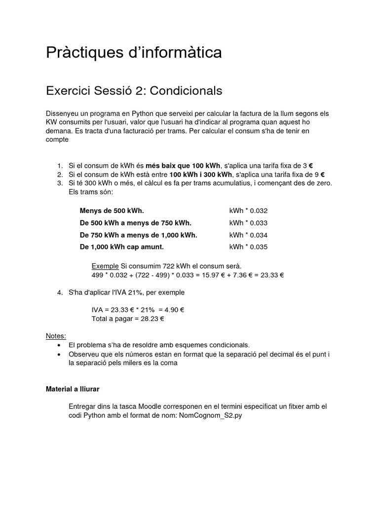 S2 Exercici - 23 24 | PDF