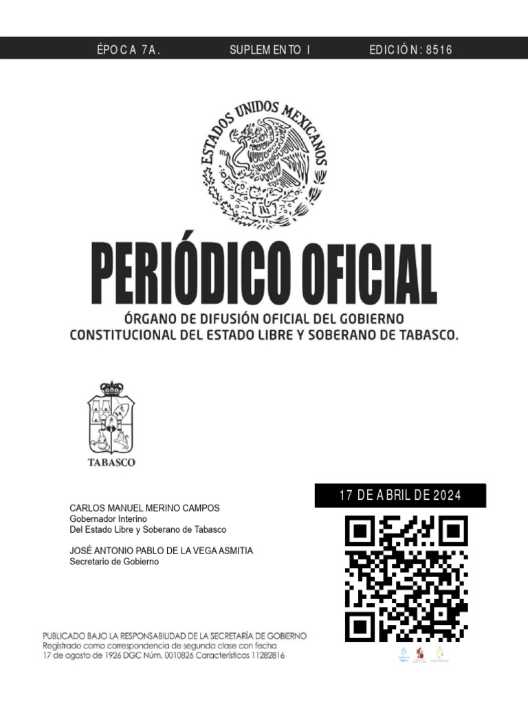 5150 Periodico Oficial | PDF | Derecho Civil (Common Law) | Gobierno