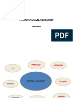 Operations Management: Plant Layout