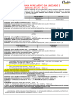 Cronograma Avaliativodo 8º Ano 2024