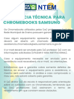Assistência Técnica Dos Chromebooks Samsung