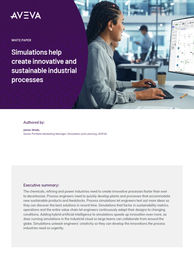 Simulations Help Create Innovative and Sustainable Industrial Processes ...
