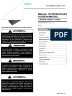 Manual de Operaciones Condensadoras