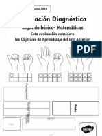 CL M 1672930151b Evaluacion Diagnostico 2 Basico Matematicas Editable