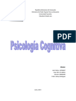 Psicologia Cognitiva