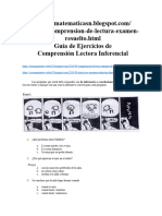 Guia de Ejercicios de Comprension Lector