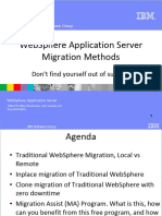 IBM Services Asset - Open Table - WAS Migration