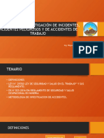 Notificación e Investigación de Incidentes, Incidentes Peligrosos