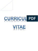 Curriculum Vitae Bolivar