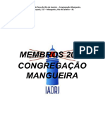 Membros - Congregação Mangueira 2022
