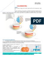 CALORIMETRÍA