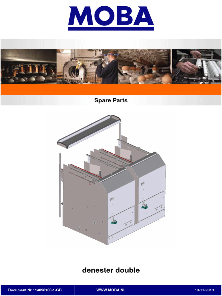 Denester Double Omnia M2500 Parts List | PDF